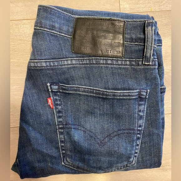 Vintage LEVIS Lot 511 big E Dark Denim - Picture 2 of 4